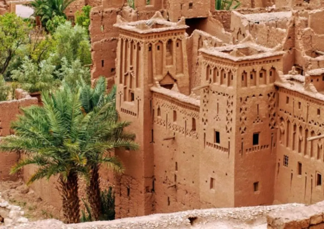 Ait Benhaddou Berberdorf Atlasgebirge in Ouarzazate