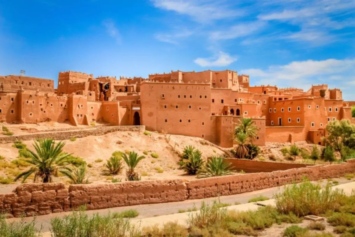 Ait Benhaddou Wueste Oase in Ouarzazate